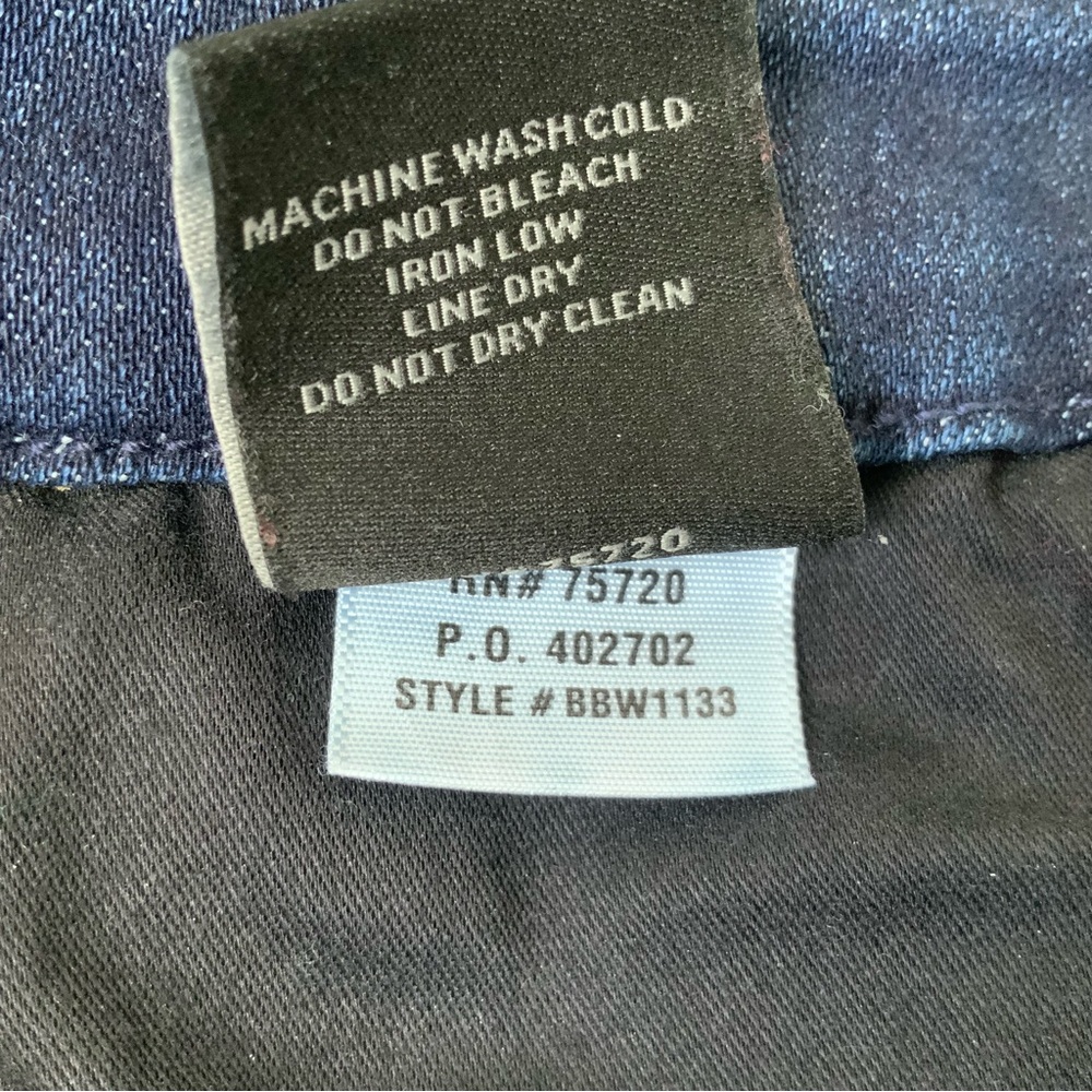 BUCKLE BLACK Jeans Fit No. 53 High Rise Flare Fit 53 Blue Size 27x34 - Picture 8 of 11